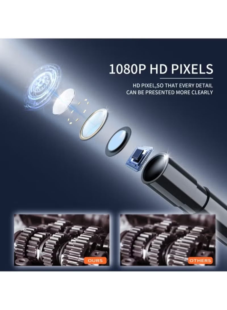 ZONBON Borescope, Endoscope Camera with Light, IP67 Waterproof Endoscope, Snake Camera - Image 4